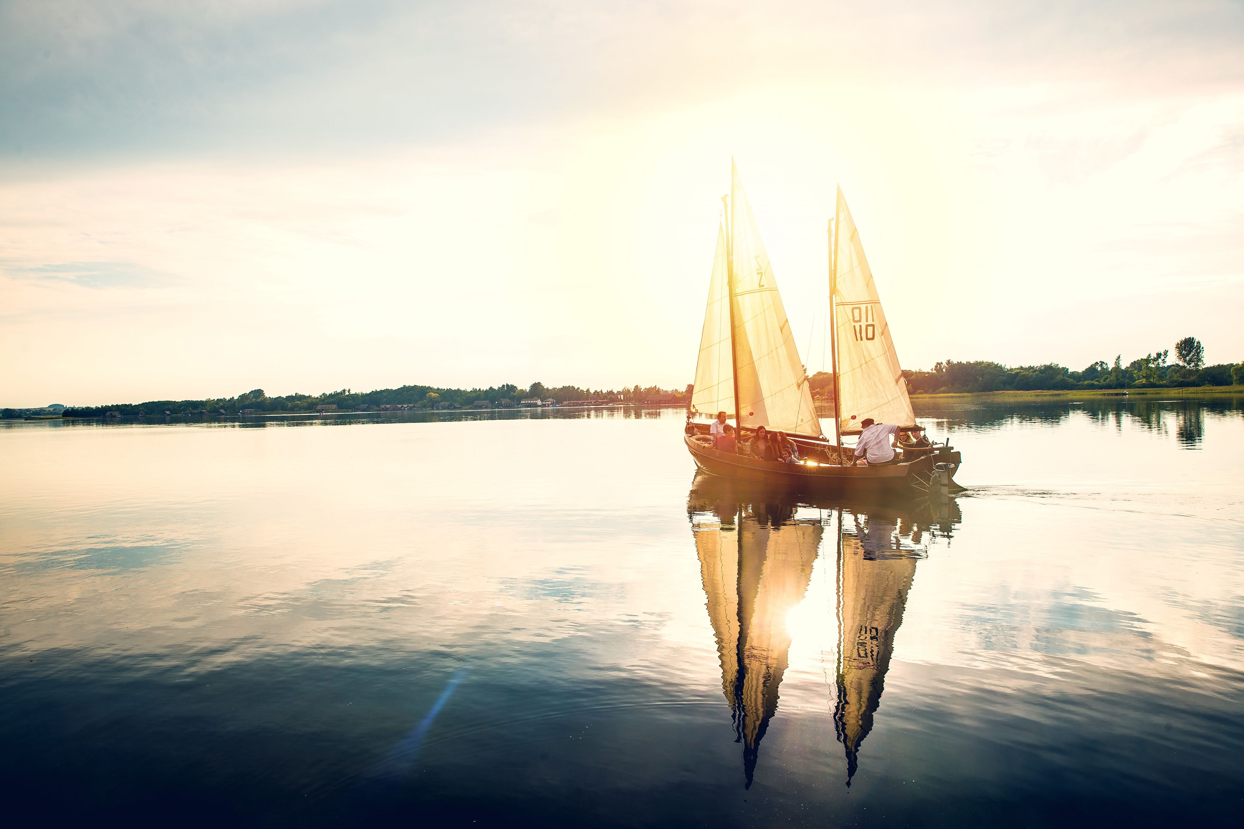 Segelschiff auf See